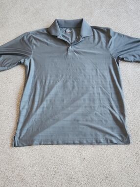 Kirklanf Signature Gray Polo Size M